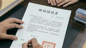 離婚。（示意圖／Gemini AI生成）