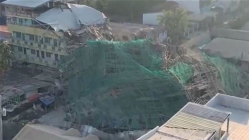 菲爆建築工地倒塌!已救出26人仍有人受困