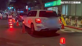 北市警方在緝毒專案首日查獲毒駕7件。（圖／翻攝畫面）