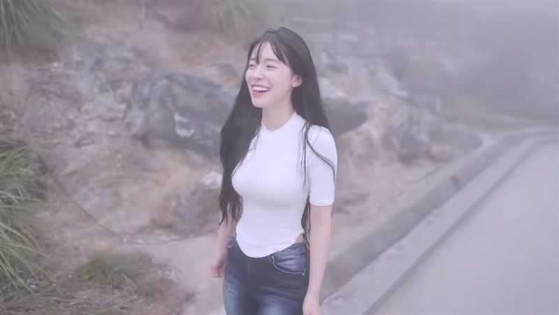 李多慧說，來台後最讓她感動的是台灣人都非常親切。（圖／翻攝自이다혜 李多慧YouTube）