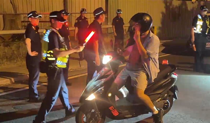 彰化12小時內發生兩起重大毒駕事故,警方自23日起擴大執法。(圖/翻攝畫面)