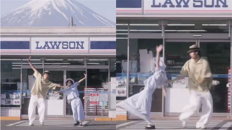 中國情侶在富士山超商前跳舞!日網轟愚蠢