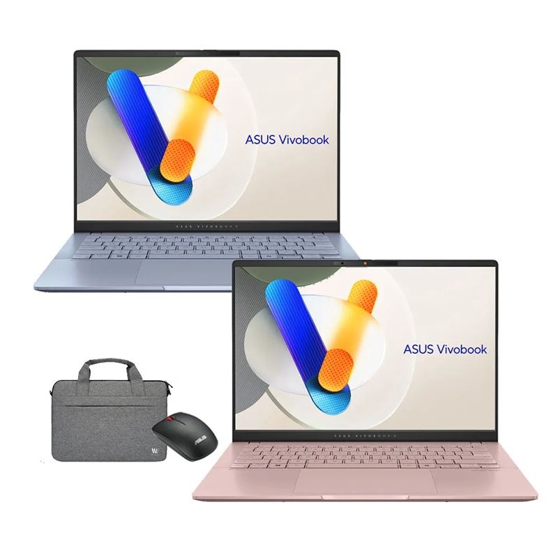 【ASUS 華碩】14吋Ultra 7輕薄AI筆電(筆電包╱滑鼠組),優惠價39999元。(圖/品牌業者提供)