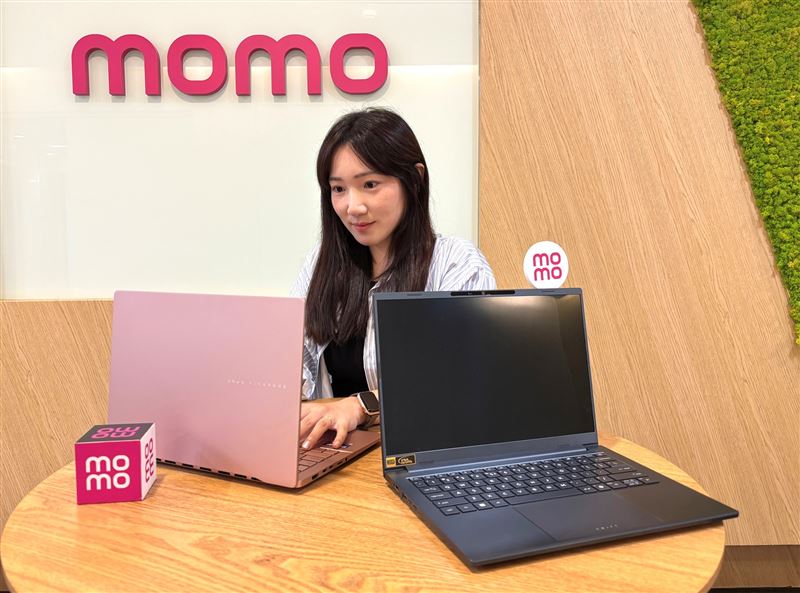 COMPUTEX 2026倒數引爆AI換機潮,momo「手機」關鍵字單週熱搜32萬次、「筆電」突破16萬次。(圖/品牌業者提供)