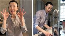 素顏熬果醬　61歲張曼玉歐洲大廚房曝光