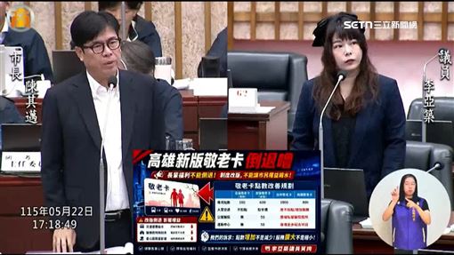 議員質詢敬老卡福利減　陳其邁當場開嗆