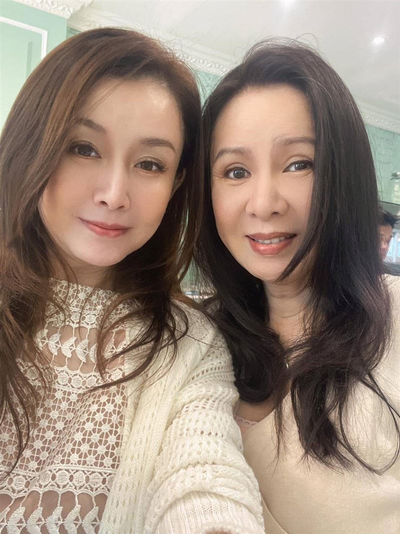 視后林美照(右)熱心響應錢珊綾活動。（圖／靚格公關提供）