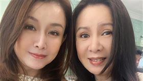 錢珊綾(右)是梁又南(左)女兒的乾媽。（圖／靚格公關提供） 