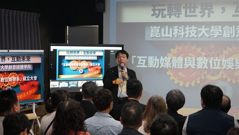 學生還沒畢業先被企業搶走!搶AI人才狂潮先機,崑山科大互樂系曝光高薪人才養成秘密。(圖/崑山科技大學提供)
