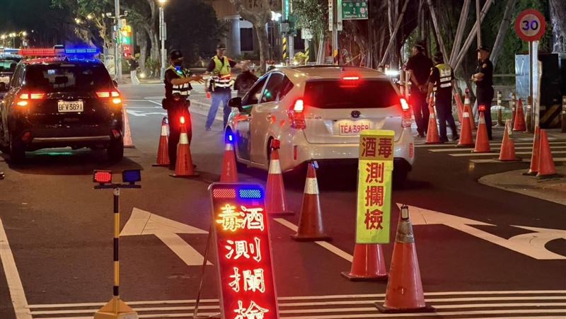 毒駕零容忍!北市警掃蕩毒駕、決不寬貸