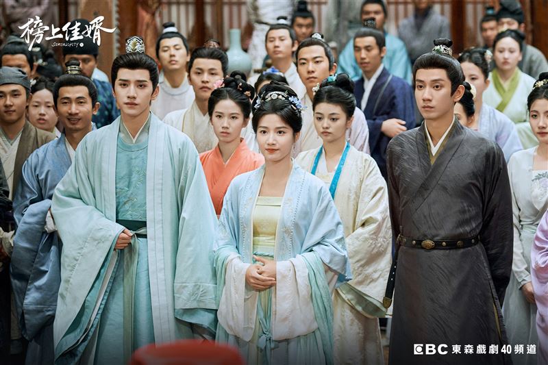 （左起）王弘毅、盧昱曉、王子奇，交織出一段充滿宿命感的三角糾葛。（圖／東森提供）