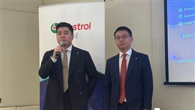 AI功耗叩關200kW，百年油廠嘉實多跨界搶攻液冷商機。其從材料供應商轉型生態系操盤手，聯手Tier 1業者佈局全球維運，並預告展出全新感測器，大啖AI基建升級紅利。（圖／記者師瑞德攝影）