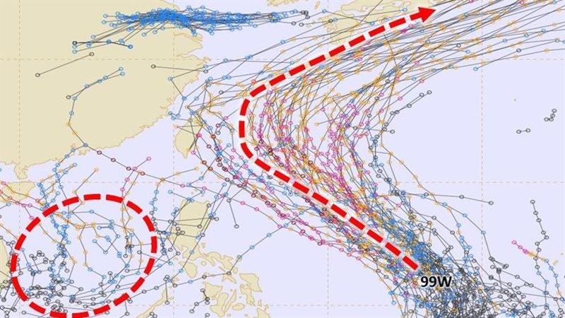 估有雙颱!「薔蜜」恐到強颱 侵台關鍵曝