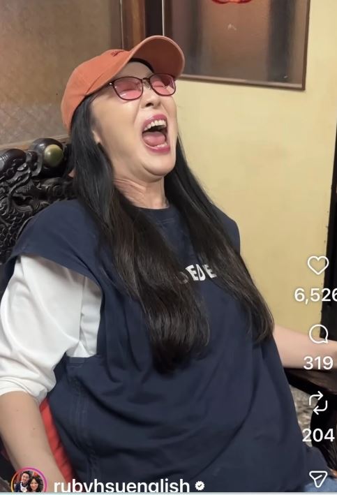 徐薇痛到大叫。(圖/本人提供)