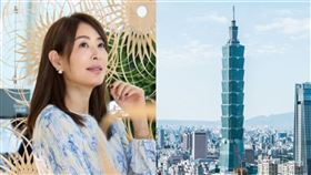 賈永婕、台北101。（圖／翻攝自賈永婕臉書、unsplash）