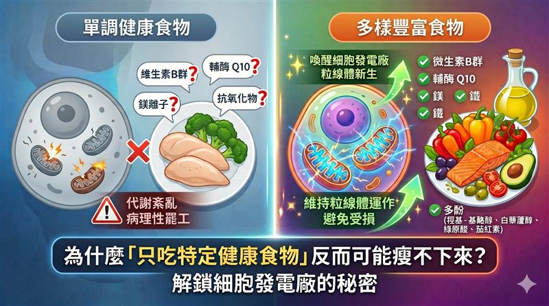 醫師魏士航表示,民眾不應「只吃特定健康食物」。(圖/取自魏士航的臉書)