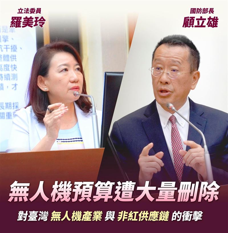 民進黨立委羅美玲說,當全球民主國家都在推動非紅供應鏈、急著降低對中國依賴時,我們自己卻在削弱民間企業的投資信心。(圖/翻攝自羅美玲臉書)