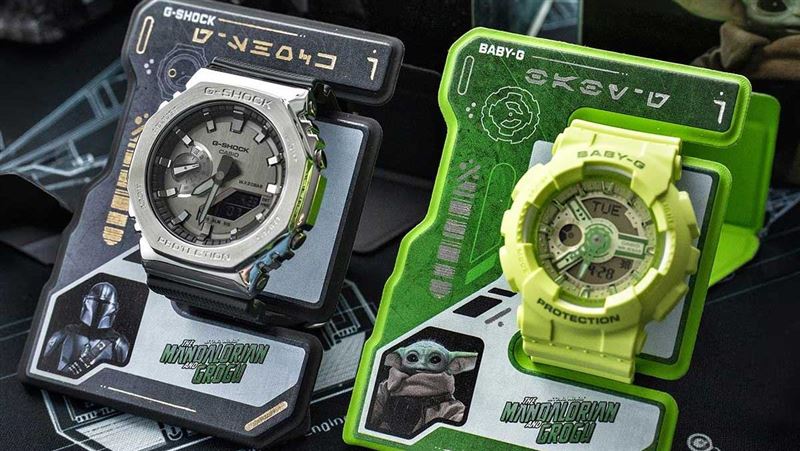 「曼達洛人」聯名!G-SHOCK超硬派星戰錶