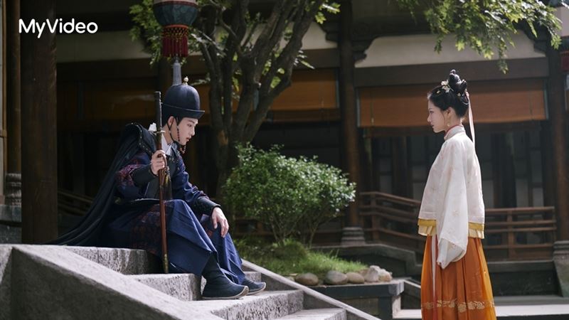 董思成（左）對任敏（右）「愛而不得」的情感線成為觀眾看點之一。（圖／台灣大哥大MyVideo提供）