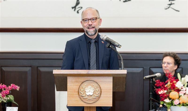 德國國會友台小組主席徐德分（Till Steffen）（圖／總統府提供）
