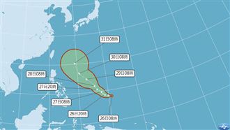 颱風最快明生成　專家：下週一最接近台灣