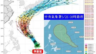 颱風路徑西修逼近　專家：強度上看強颱