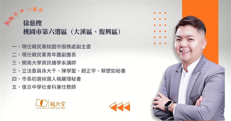 像宋楚瑜一樣不缺席!親民黨2026首波提名曝光 民眾黨落選頭跳槽(圖/翻攝自PFPTW臉書)