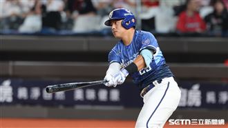 申皓瑋如願本季首轟　許願和張育成背靠背