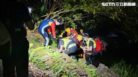 溺斃,坪林區,碧湖,新北市,烏來區,事故,釣客,姊夫,警方,新北,死亡。（圖／翻攝畫面）