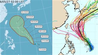 今飆40度週五鋒面到變天　薔蜜颱風今生成