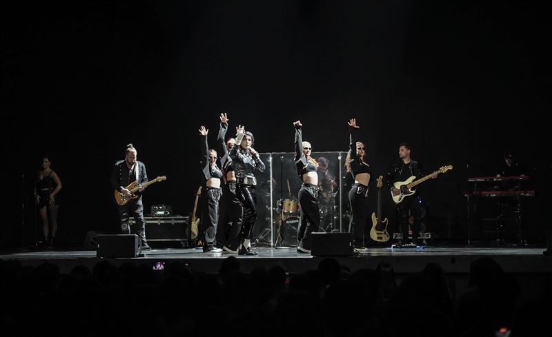 【傳奇再現:致敬麥可傑克森】演出在台北登場。(圖/Live Nation Electronic Asia、超級圓頂提供提供)