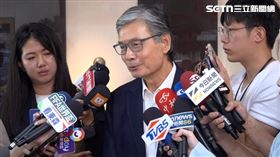 金溥聰專訪後又接受媒體聯訪（圖／翻攝畫面）