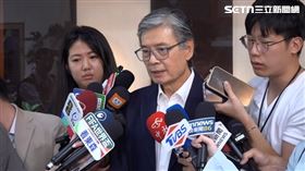 金溥聰專訪後又接受媒體聯訪（圖／翻攝畫面）