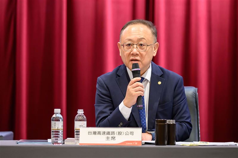 高鐵史哲董事長今日在股東會首度公開談及號誌異常一事並致歉。（圖／高鐵提供）
