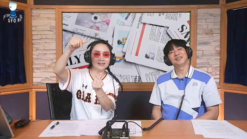 陶晶瑩在節目《陶色新聞》call out孫淑媚。(圖/翻攝自飛碟聯播網YouTube)