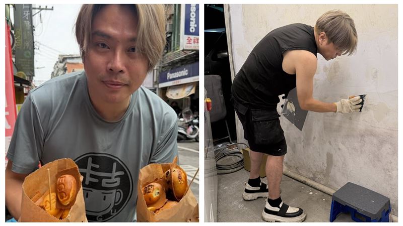 男星昔月入10萬改賣雞蛋糕 已有人想加盟