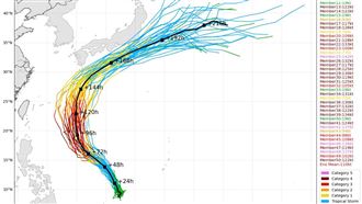 薔蜜這時離台最近！專家:6月恐進入梅雨季