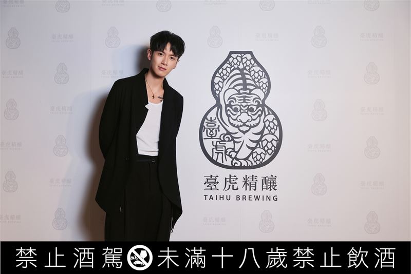 柯震東成為臺虎精釀首位品牌年度代言人。（圖／臺虎精釀提供）