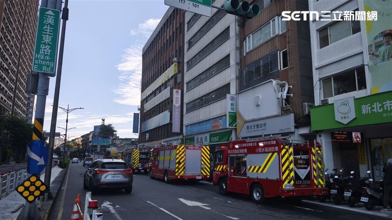 新/新板特區安養院竄火 消防隊到場搶救