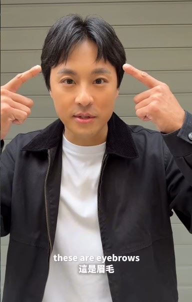 孫其君從小在美國成長,22歲才回台發展演藝事業,英文能力本身就是強項。(圖/翻攝自孫其君IG)