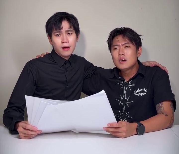 玖壹壹成員洋蔥無預警合體百萬YouTuber「Andy老師」。(圖/翻攝自IG @911_onion)