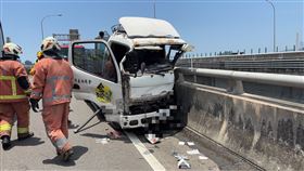 水產車,新竹,68東西向,死亡（圖／翻攝畫面）