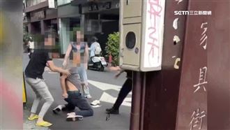 獨／北市家具街全武行　夫妻戰6旬小便男