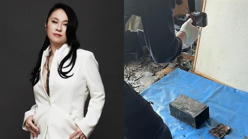 陸製電池爆炸 大咖天后豪宅變廢墟慘況曝