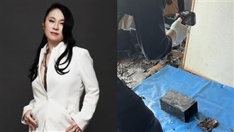 陸製電池爆炸　大咖天后豪宅變廢墟慘況曝