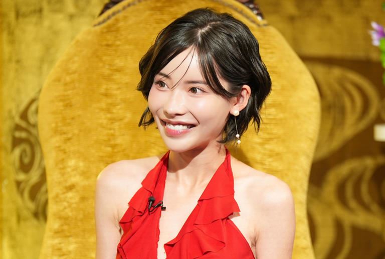 深田詠美坦言巨額稅務風波讓她身心俱疲陷入人生低潮。（圖／翻攝自X平台 @AbemaTV,Inc.）