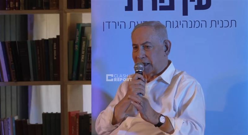 以色列總理納坦雅胡(Benjamin Netanyahu)曾在記者會上公開聲明,證實已授權以色列軍隊攻佔70%的加薩地區。(圖/翻攝自X平台 @clashreport)
