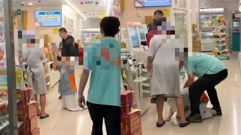 超商奧客爆氣發飆!女店員崩潰下跪磕頭
