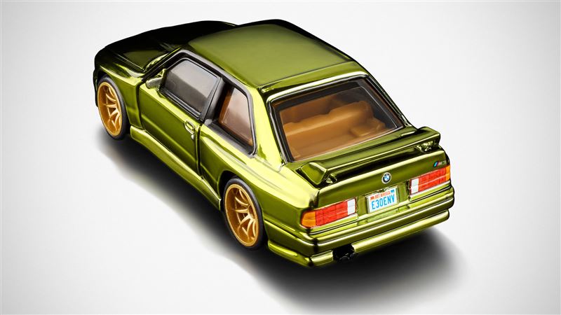 Hot Wheels BMW M3 1:64比例模型。(圖/翻攝Hot Wheels網站)