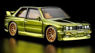 Hot Wheels BMW M3 1:64比例模型。（圖／翻攝Hot Wheels網站）